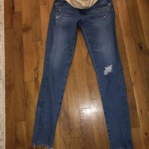 Adriano Goldschmied Skinny maternity jeans sz 26